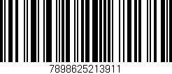 Código de barras (EAN, GTIN, SKU, ISBN): '7898625213911'