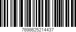 Código de barras (EAN, GTIN, SKU, ISBN): '7898625214437'