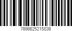 Código de barras (EAN, GTIN, SKU, ISBN): '7898625215038'