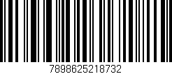 Código de barras (EAN, GTIN, SKU, ISBN): '7898625218732'