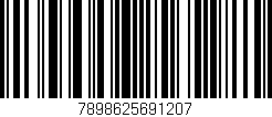 Código de barras (EAN, GTIN, SKU, ISBN): '7898625691207'