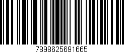 Código de barras (EAN, GTIN, SKU, ISBN): '7898625691665'