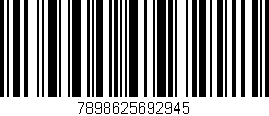 Código de barras (EAN, GTIN, SKU, ISBN): '7898625692945'