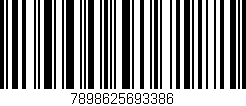 Código de barras (EAN, GTIN, SKU, ISBN): '7898625693386'