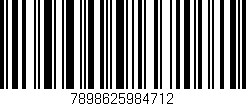 Código de barras (EAN, GTIN, SKU, ISBN): '7898625984712'