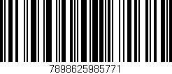 Código de barras (EAN, GTIN, SKU, ISBN): '7898625985771'
