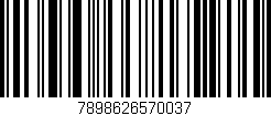 Código de barras (EAN, GTIN, SKU, ISBN): '7898626570037'