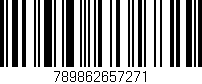 Código de barras (EAN, GTIN, SKU, ISBN): '789862657271'