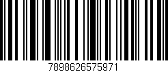 Código de barras (EAN, GTIN, SKU, ISBN): '7898626575971'