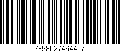 Código de barras (EAN, GTIN, SKU, ISBN): '7898627464427'