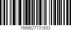 Código de barras (EAN, GTIN, SKU, ISBN): '7898627731833'