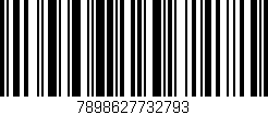 Código de barras (EAN, GTIN, SKU, ISBN): '7898627732793'