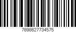 Código de barras (EAN, GTIN, SKU, ISBN): '7898627734575'