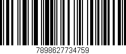 Código de barras (EAN, GTIN, SKU, ISBN): '7898627734759'