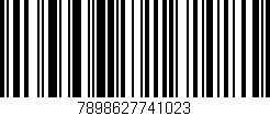 Código de barras (EAN, GTIN, SKU, ISBN): '7898627741023'