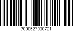 Código de barras (EAN, GTIN, SKU, ISBN): '7898627890721'