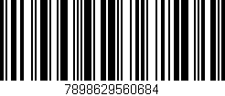 Código de barras (EAN, GTIN, SKU, ISBN): '7898629560684'