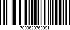 Código de barras (EAN, GTIN, SKU, ISBN): '7898629760091'
