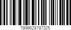 Código de barras (EAN, GTIN, SKU, ISBN): '7898629797325'