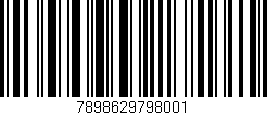 Código de barras (EAN, GTIN, SKU, ISBN): '7898629798001'