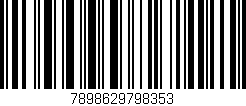 Código de barras (EAN, GTIN, SKU, ISBN): '7898629798353'