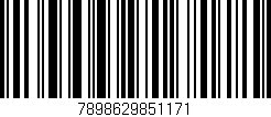 Código de barras (EAN, GTIN, SKU, ISBN): '7898629851171'