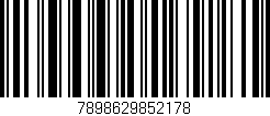 Código de barras (EAN, GTIN, SKU, ISBN): '7898629852178'