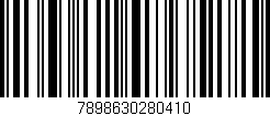 Código de barras (EAN, GTIN, SKU, ISBN): '7898630280410'