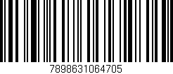 Código de barras (EAN, GTIN, SKU, ISBN): '7898631064705'