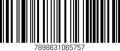 Código de barras (EAN, GTIN, SKU, ISBN): '7898631065757'