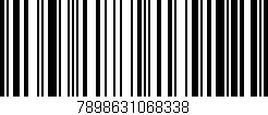 Código de barras (EAN, GTIN, SKU, ISBN): '7898631068338'