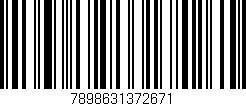 Código de barras (EAN, GTIN, SKU, ISBN): '7898631372671'
