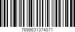 Código de barras (EAN, GTIN, SKU, ISBN): '7898631374071'