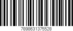 Código de barras (EAN, GTIN, SKU, ISBN): '7898631375528'