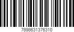 Código de barras (EAN, GTIN, SKU, ISBN): '7898631376310'