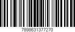 Código de barras (EAN, GTIN, SKU, ISBN): '7898631377270'