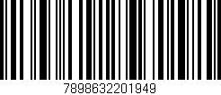 Código de barras (EAN, GTIN, SKU, ISBN): '7898632201949'