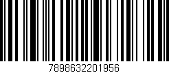Código de barras (EAN, GTIN, SKU, ISBN): '7898632201956'