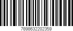 Código de barras (EAN, GTIN, SKU, ISBN): '7898632202359'