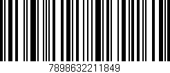 Código de barras (EAN, GTIN, SKU, ISBN): '7898632211849'