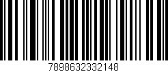 Código de barras (EAN, GTIN, SKU, ISBN): '7898632332148'