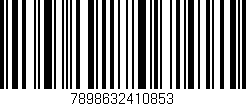 Código de barras (EAN, GTIN, SKU, ISBN): '7898632410853'