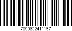 Código de barras (EAN, GTIN, SKU, ISBN): '7898632411157'