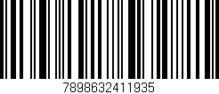 Código de barras (EAN, GTIN, SKU, ISBN): '7898632411935'