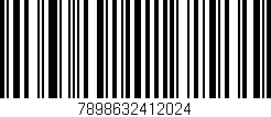 Código de barras (EAN, GTIN, SKU, ISBN): '7898632412024'