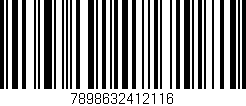 Código de barras (EAN, GTIN, SKU, ISBN): '7898632412116'