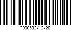 Código de barras (EAN, GTIN, SKU, ISBN): '7898632412420'