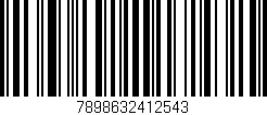 Código de barras (EAN, GTIN, SKU, ISBN): '7898632412543'