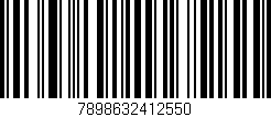 Código de barras (EAN, GTIN, SKU, ISBN): '7898632412550'