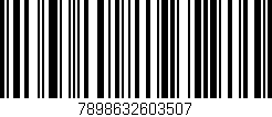 Código de barras (EAN, GTIN, SKU, ISBN): '7898632603507'